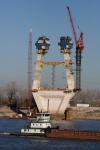 Mississippi River Bridge Construction