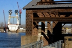 Mississippi River Bridge Construction